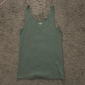 army green tank top